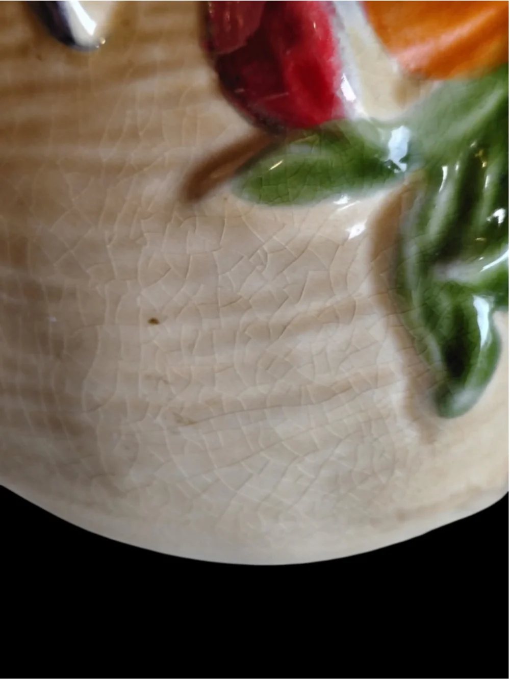 Vintage Ceramic Mushroom Canister 9